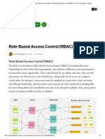 Role-Based Access Control (RBAC) - Role-Based Access Control (RBAC) - by Atul Dewangan - Medium