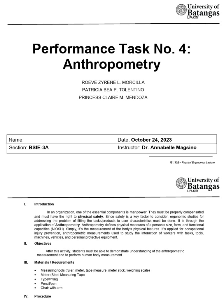 Anthropometry Updated Pdf Anthropometry Hand