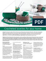 Crocheted Lovelies For Your Home