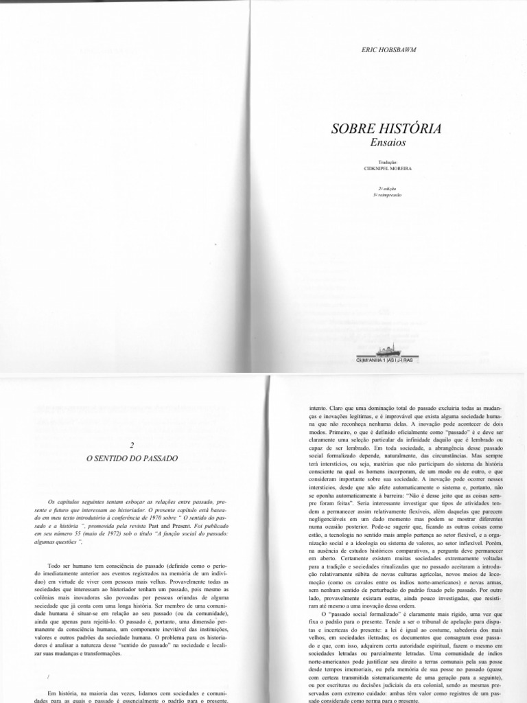 A Função Social do Passado na História | PDF | Inovação | Sociedade