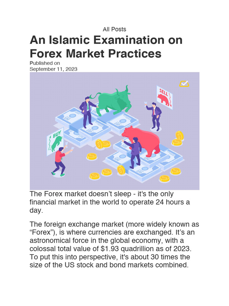 Islamic FX Guide | PDF | Foreign Exchange Market | Contract For Difference