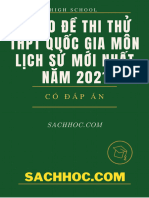 Bộ 50 Đề Thi Thử THPT Quốc Gia Môn Lịch Sử Mới Nhất Năm 2021