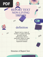 Report Text Non-Living Things