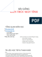 Buoi 1-Chuong 1-Tong Quan KTMT