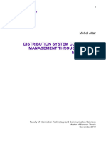 Distribution System Congestion Management Through Market Mechanism