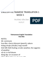 E-V Translation 1 - Week 5 Moodle