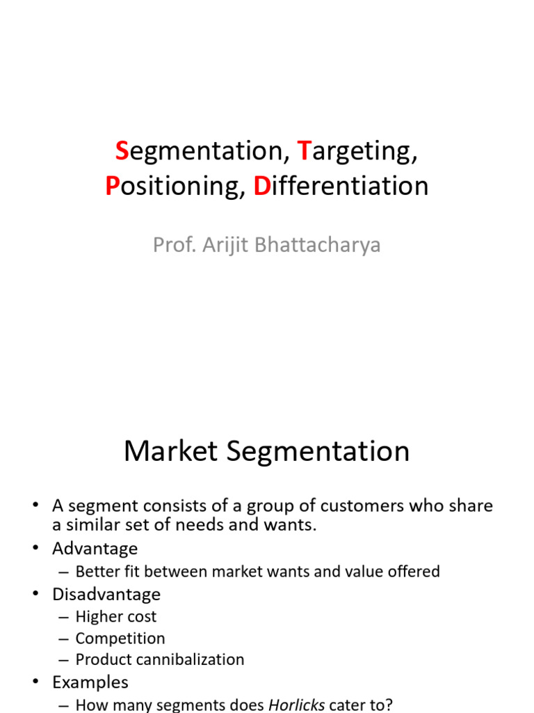 Market Segmentation Strategies Explained | PDF | Market Segmentation ...