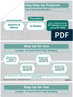 Step Up For Goa & Dubai - Summarised