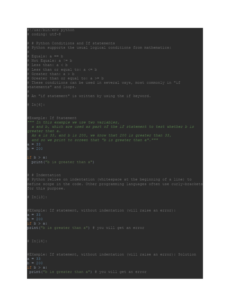 Python Lab 2 | PDF | Python (Programming Language) | Scope (Computer ...