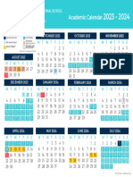 23-24 Parent Calendar 10-5-23