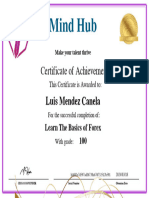 Certificado de Forex Básico