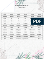 Jadwal Mapel Viii 3