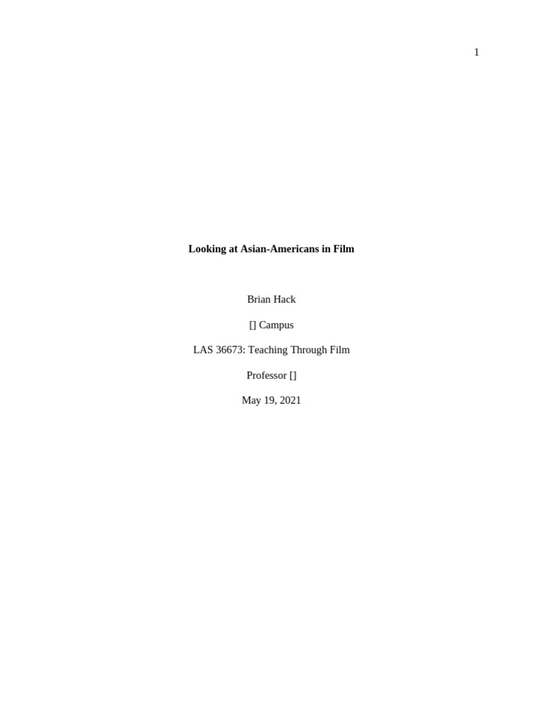 Hack LAS36673 Week 2 Midterm Paper | PDF | Empire Of Japan
