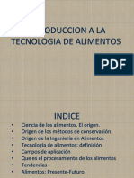 Introduccion A La Tec. de Alimentos