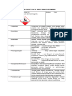 MSDS Oil Emersi