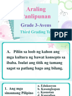 3rd Grading Test AP