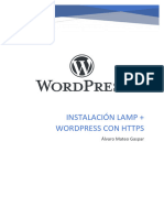 Instalación de LAMP + Wordpress Sobre Virtualhost Que Responda en Https