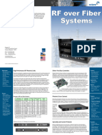 RF Over Fiber Brochure