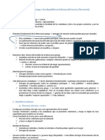 De La Democracia Griega A Las Repúblicas Italianas