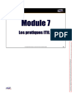 Module 7 - Les Pratiques ITIL