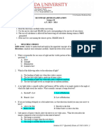 2Q Quarterly Exam Answer Key Science 10 AY 2023-2024