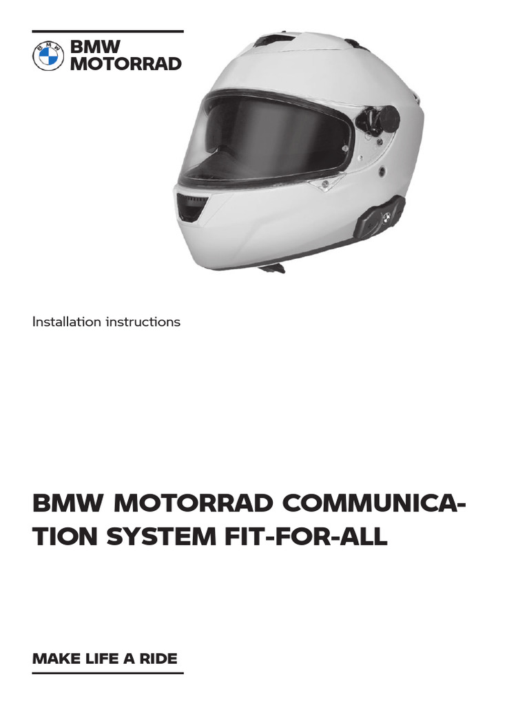 BMW Installation Instructions - CommSystem Fit-For-All - 11.2021 | PDF ...