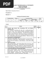 Gujarat Technological University: Page 1 of 3