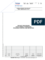 2342-Aa00-Jsm-301 - 0 - Project Procedure For Planning Scheduling Progress Control and Reporting