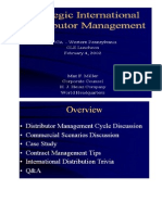 Dsitribution Management - Case Study