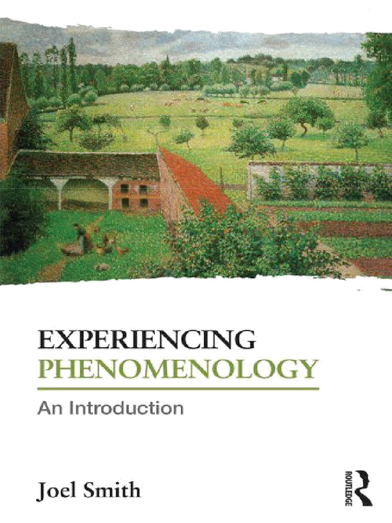 Getconverteddocument | PDF | Phenomenology (Philosophy) | Edmund Husserl
