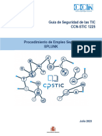 CCN-STIC-1225 PES Splunk Enterprise