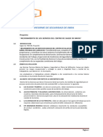 Informe Situacional de Seguridad en Obra GMS