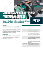 GEA35344 GE Vernova Controls Parts Management Factsheet R4