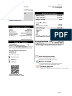 Resumen de La Factura: Balance Previo 2,166.82