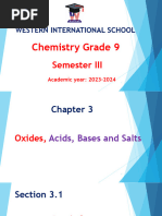 Section 3.1 Oxides Session 1&2