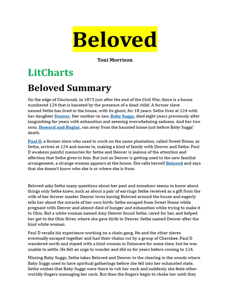 Beloved PDF