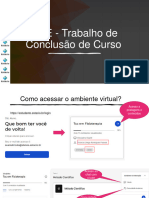 Oficina Trabalho de Conclus o de Curso