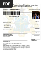 Appointment Slip - Online Passport Application 2