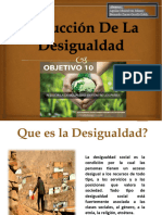 ODS 10 Reduccion de La Desigualdad