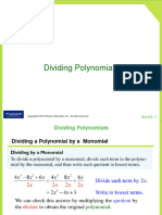 Lesson 5 Dividing Polynomials
