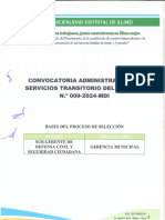 Sub Gerente de Defensa Civil y Seguridad Cuidadana