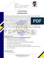Avis de Recrutement EPE 2022-2023 Prolongation
