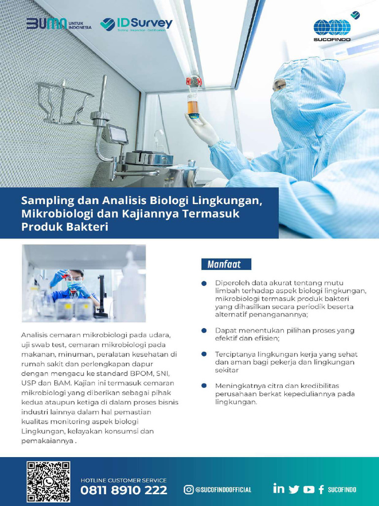 Sampling Dan Analisis Biologi Lingkungan Mikrobiologi Dan Kajiannya ...