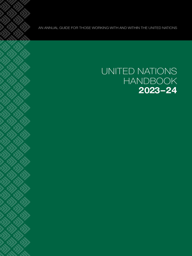 UN Handbook 2023 24 | PDF | United Nations | International Relations