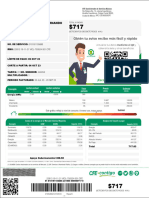 Formato Recibo CFE Ensenada