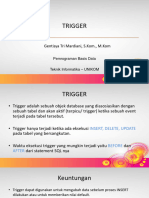 Pertemuan13 - TRIGGER