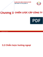 QTCL.Chương 3. Bài 2.1 - Chiến lược hướng ngoại - MA