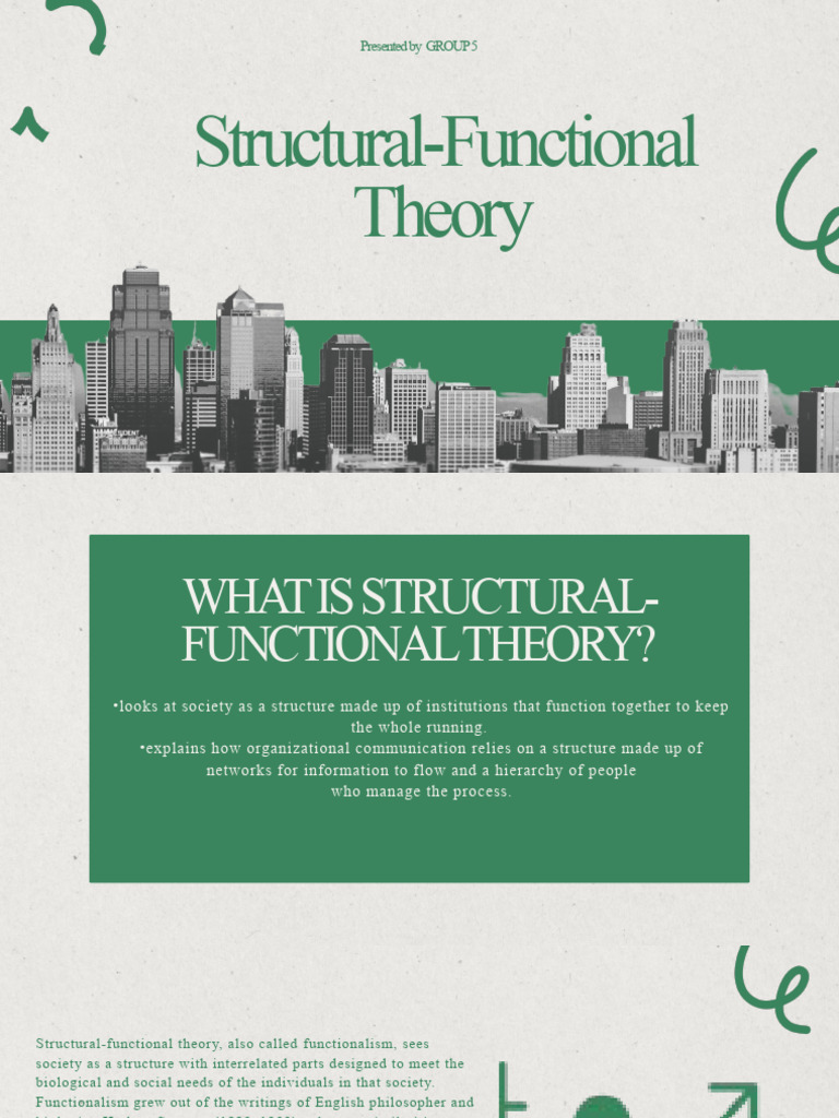 Structural Functional Theory | PDF | Émile Durkheim | Society