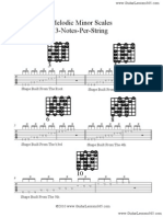 Melodic Minor Scales