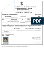MD Alif Sekh Caste Certificate